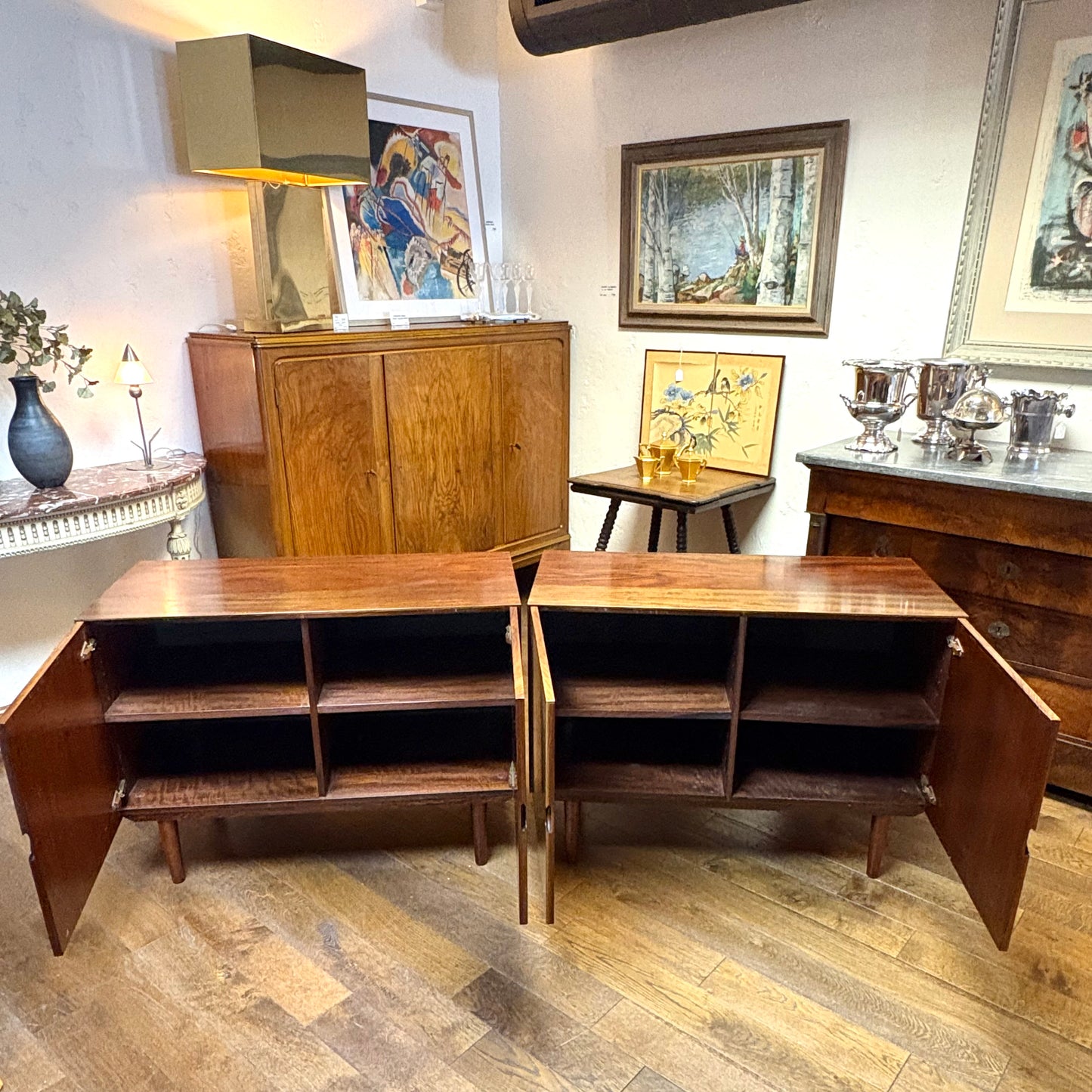 MID CENTURY DANISH ROSEWOOD SMALL CREDENZA