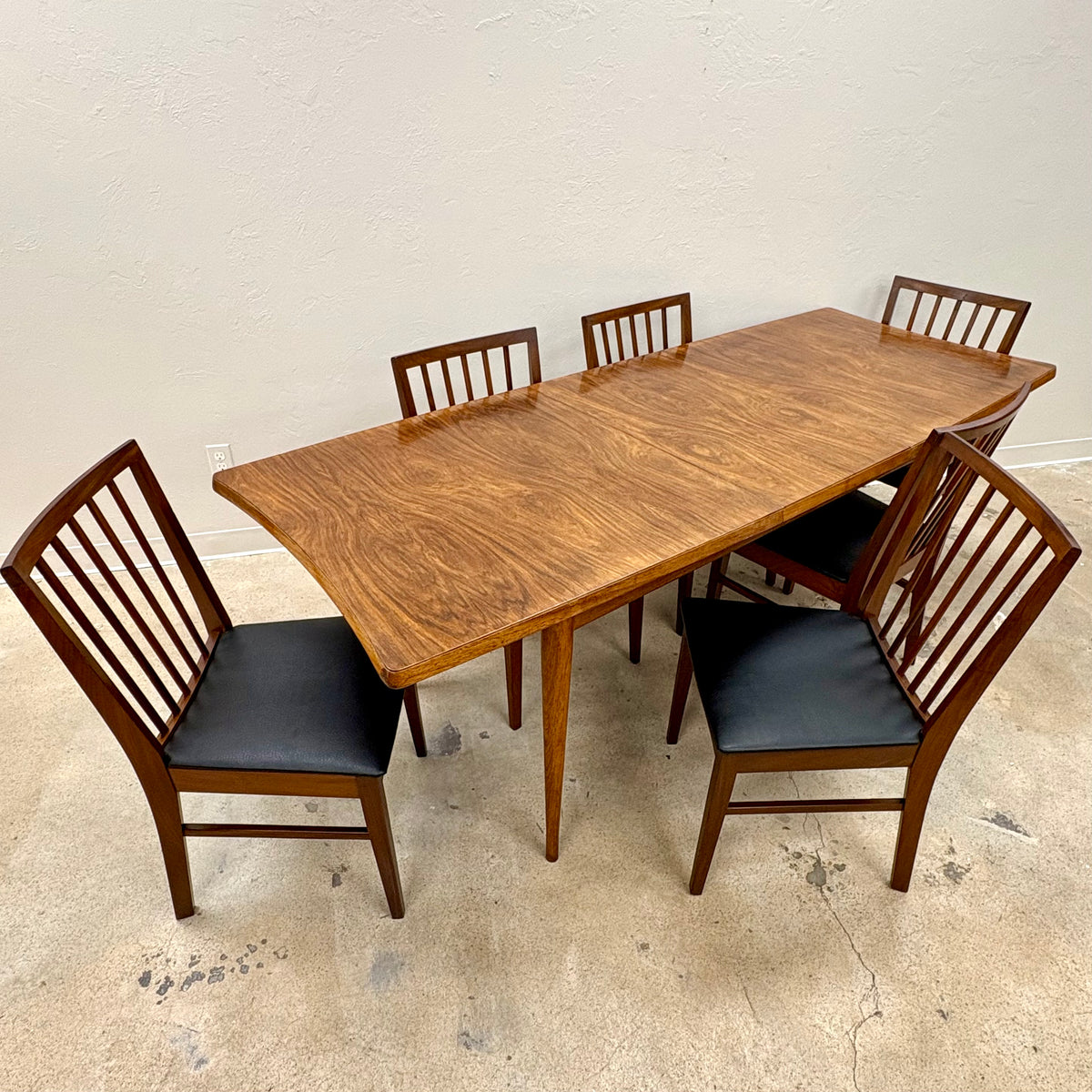 Mid Century Teak Set Of Six Dining Chairs By Vanson Furniture - England