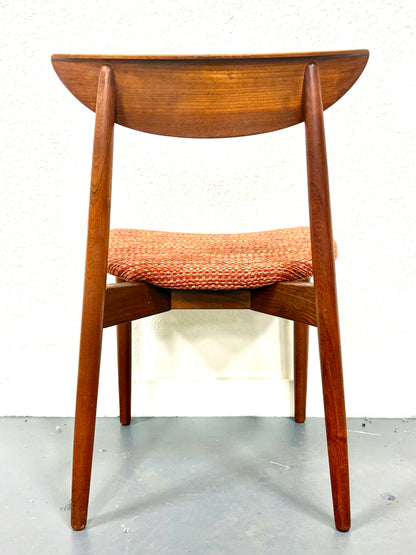 Rare Mid Century Set of 8 Dining Chairs by Harry Ostergaard for Randers - Denmark