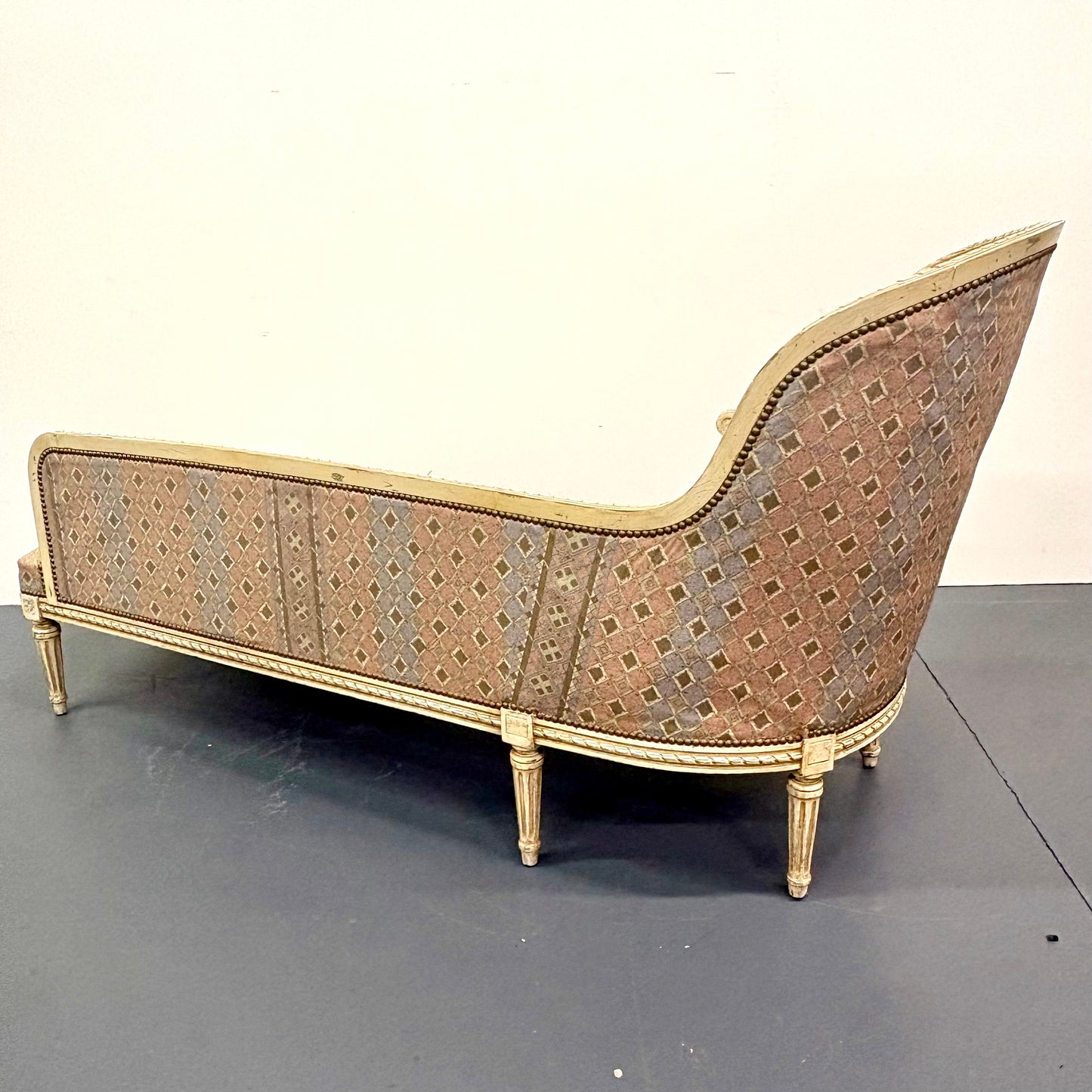 Antique French Louis XVI Style Chaise Lounge