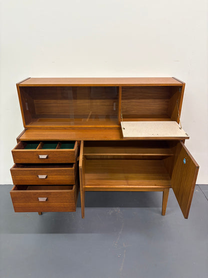 Mid Century Teak Dry Bar By Nathan Furniture - England