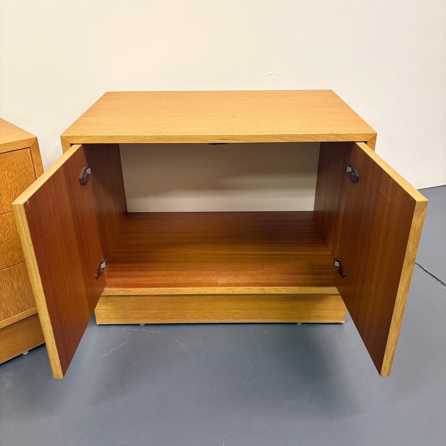 Mid Century Oak Nightstands