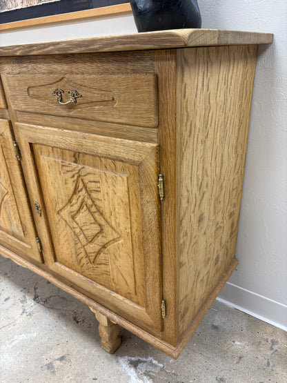 Vintage Mid Century Danish Oak Sideboard/Credenza By H. M. Mobler - Denmark