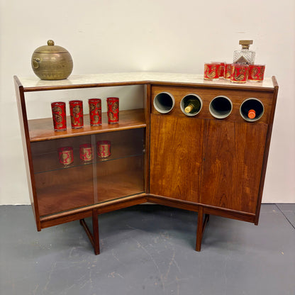 Mid Century Teak Dry Bar By Turnidge Of England