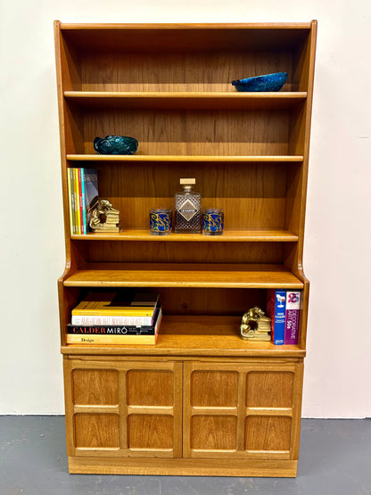 Mid Century Teak Bookcase by Nathan Furniture - England