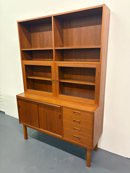 Mid Century Teak Secretary/Bookshelf - England