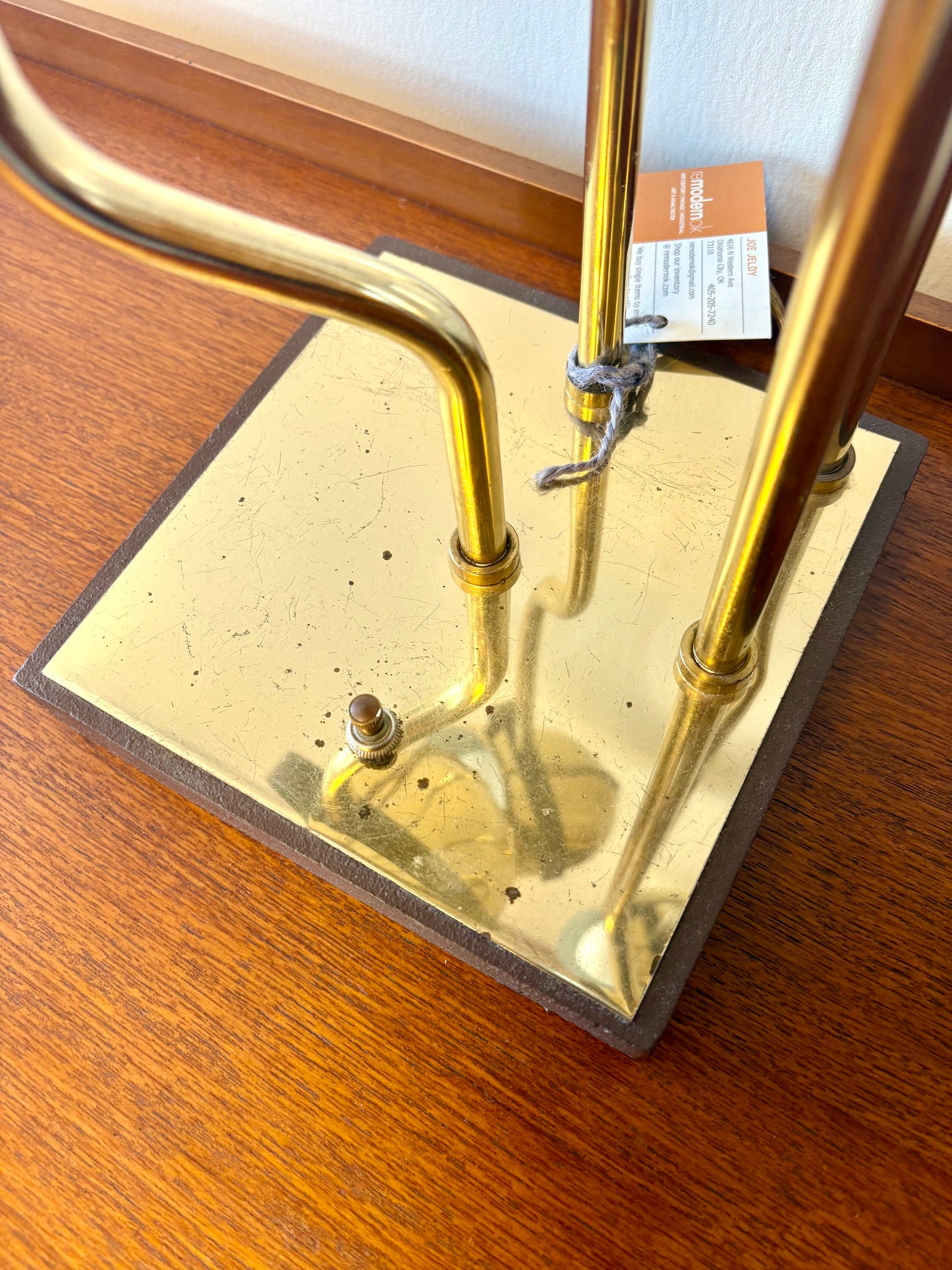 Mid Century Four Light Table Lamp by Goffredo Reggiani - Italy