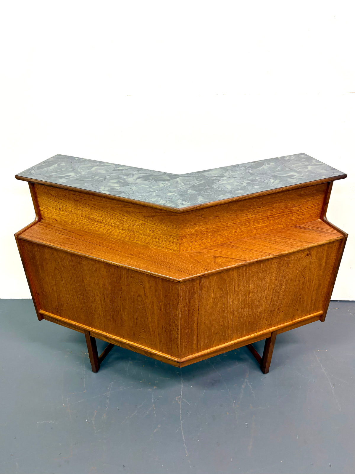 Mid Century Teak Cocktail Bar by Turnidge of England