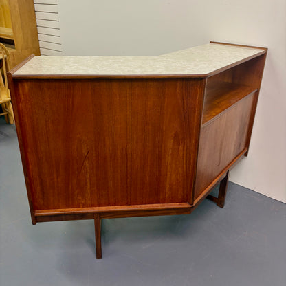 Mid Century Teak Dry Bar By Turnidge Of England