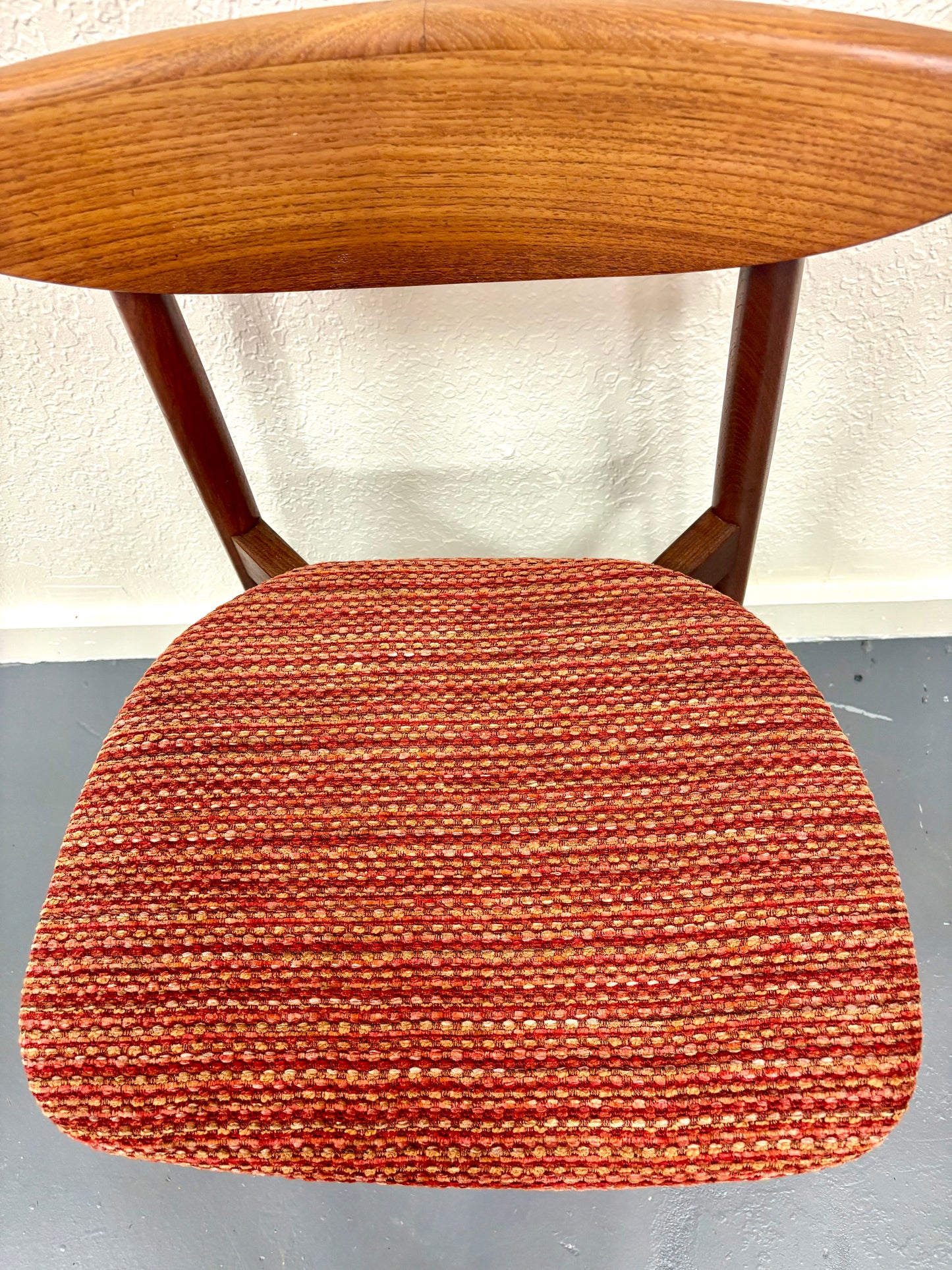 Rare Mid Century Set of 8 Dining Chairs by Harry Ostergaard for Randers - Denmark
