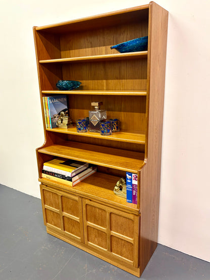 Mid Century Teak Bookcase by Nathan Furniture - England