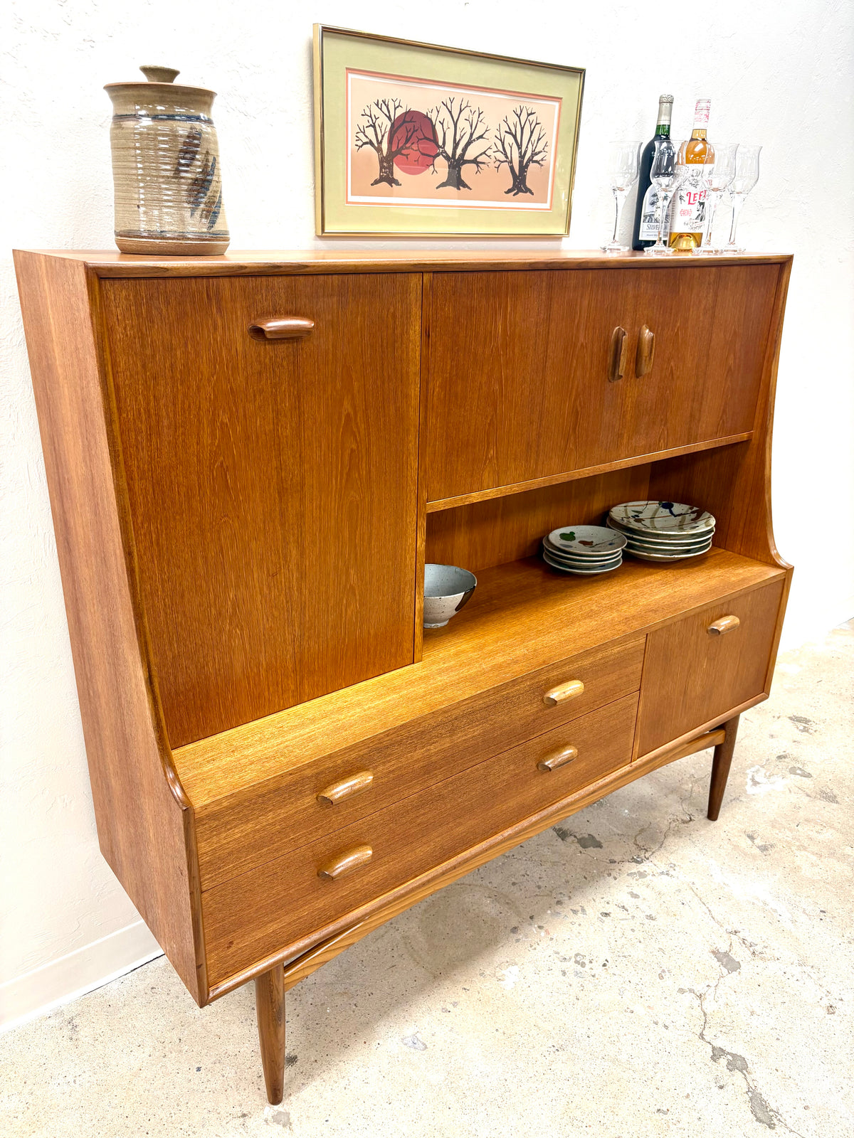 Mid Century Teak Dry Bar By G Plan - England