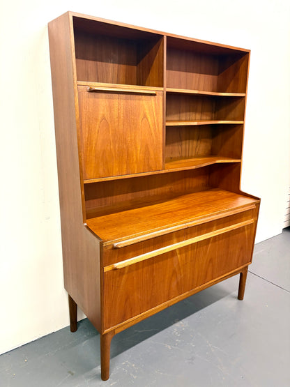 Mid Century Teak Cocktail Bar/Bookcase By McIntosh - Scotland