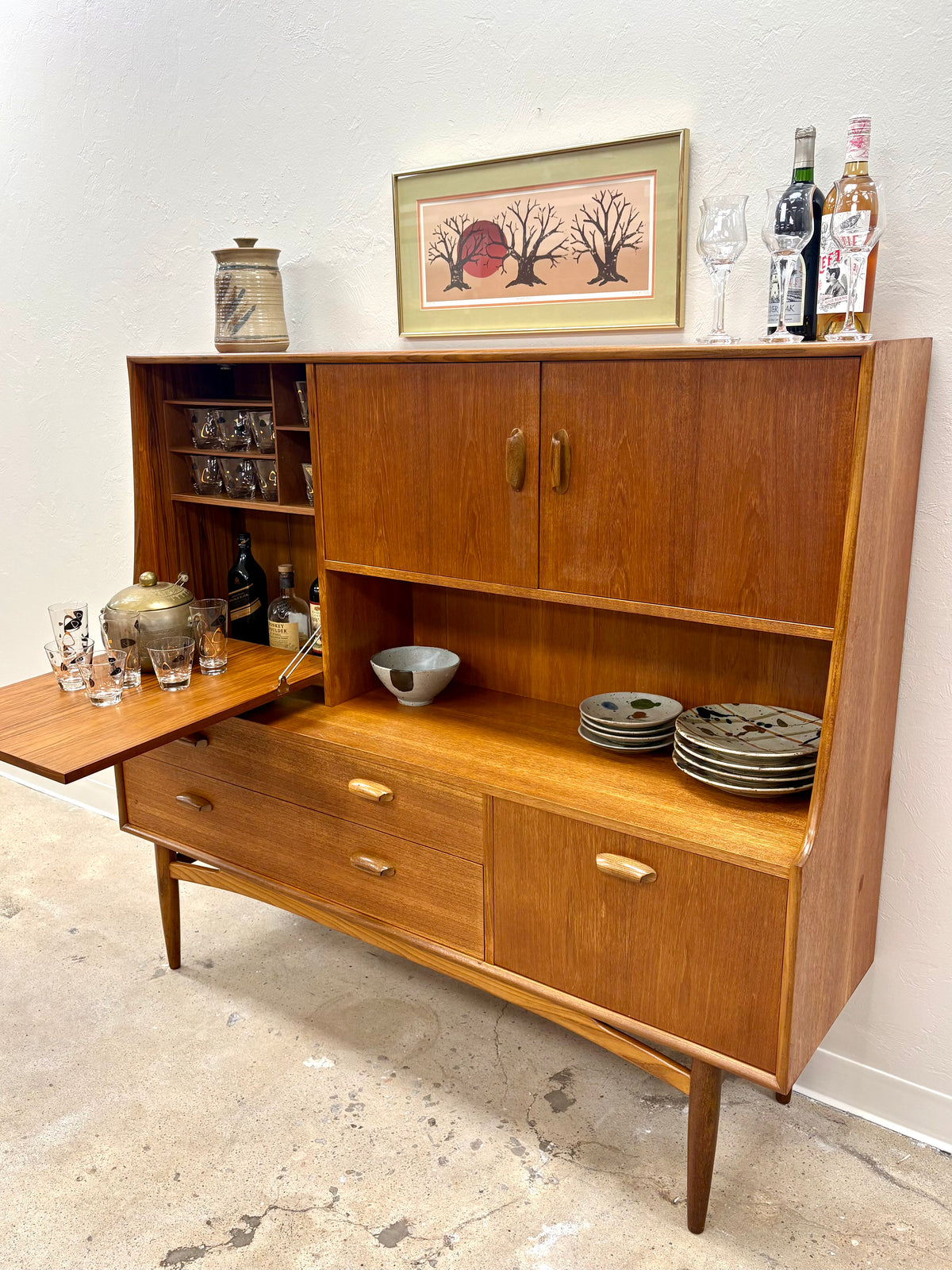 Mid Century Teak Dry Bar By G Plan - England