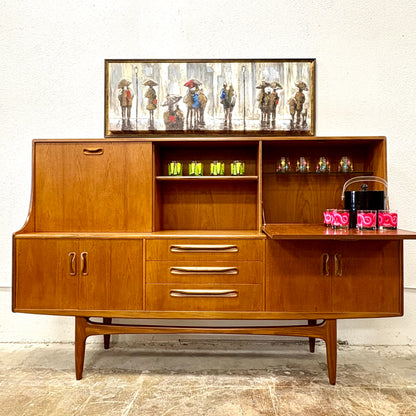 Mid Century Teak Cocktail/Dry Bar By G Plan