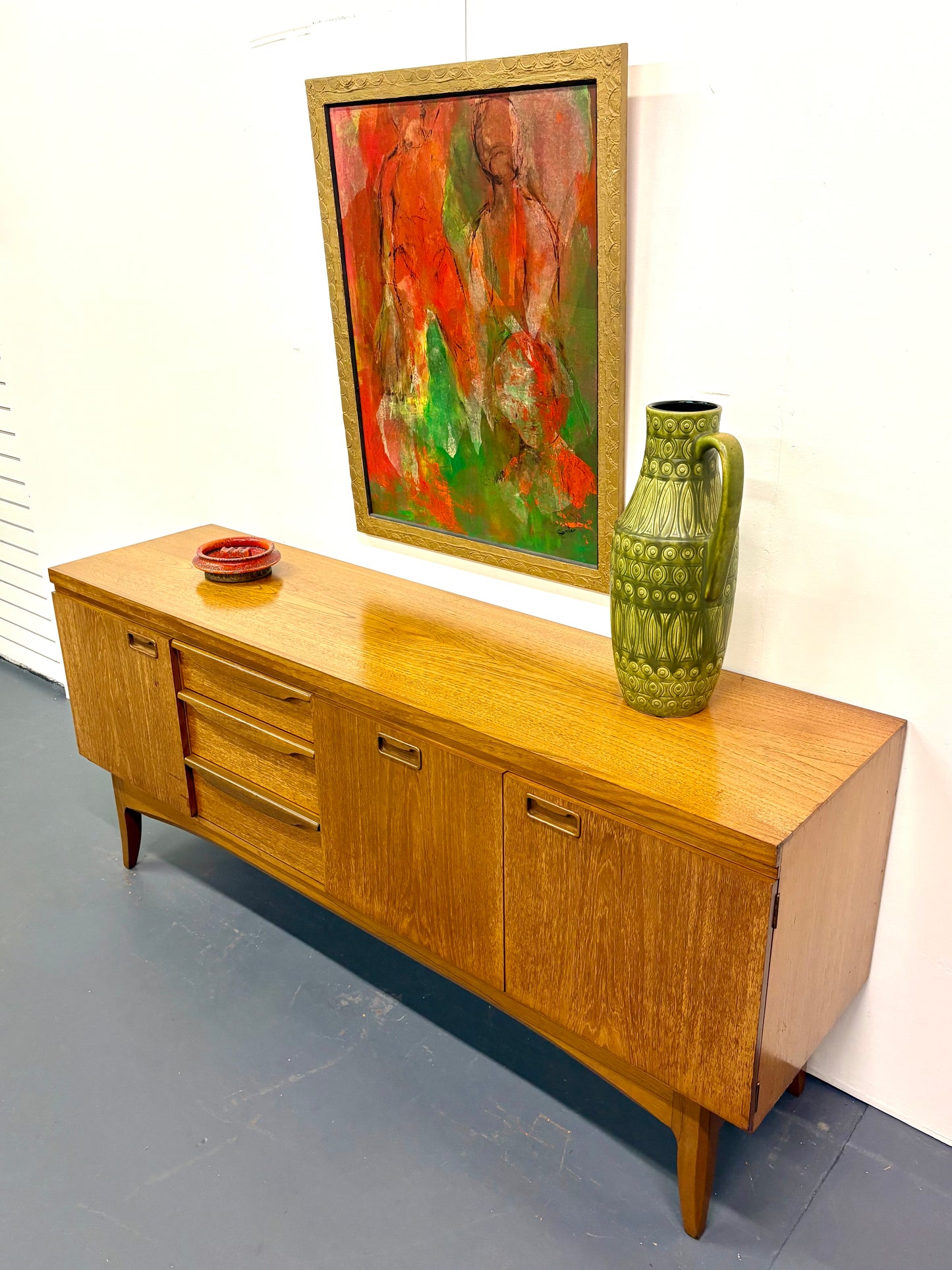 Mid Century Teak Credenza/Sideboard by Greaves & Thomas - England