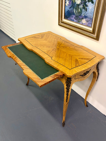 Antique French Writing Desk/Table with Ormolu Detail