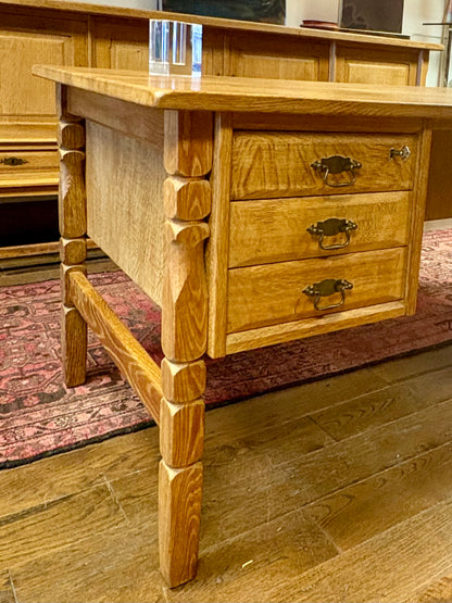 Mid Century Danish Oak Bookshelf Desk - Denmark