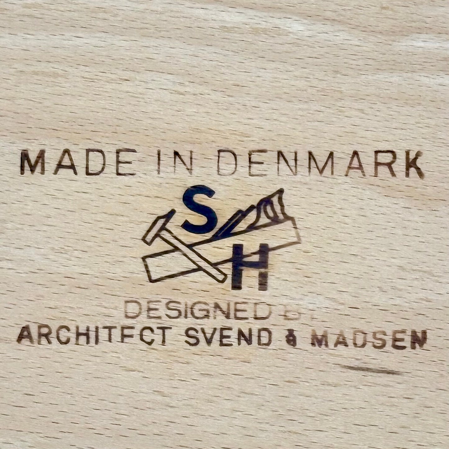 Rare Mid Century Danish Modern Teak Desk by Svend & Madsen