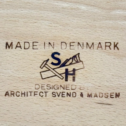 Rare Mid Century Danish Modern Teak Desk by Svend & Madsen