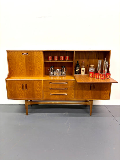 Large Mid Century Teak Dry Bar by G Plan Furniture - England