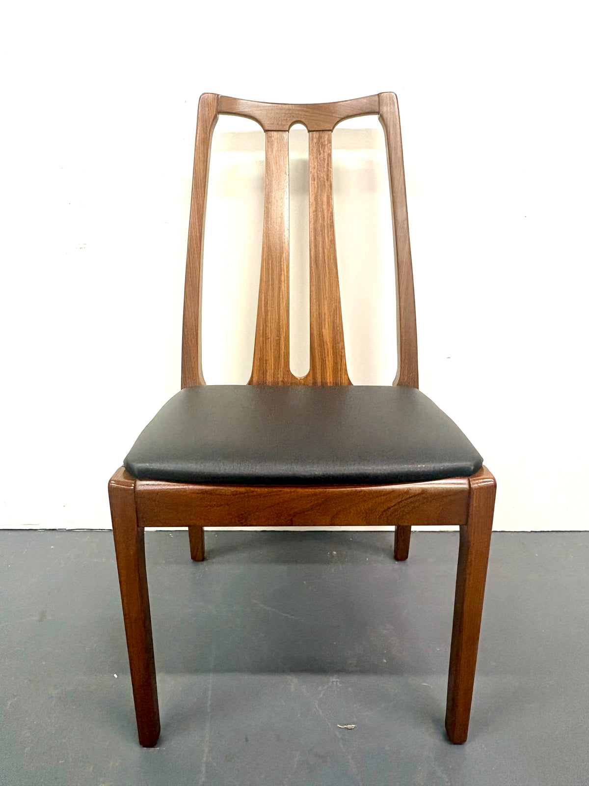 Mid Century Teak Set Of Six Dining Chairs By Nathan Furniture - England