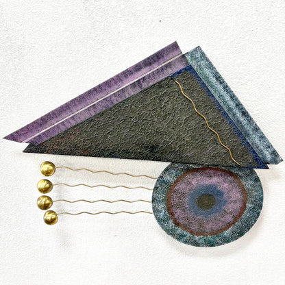 Post Modern Wall Sculpture By Curtis Jere - 1980s
