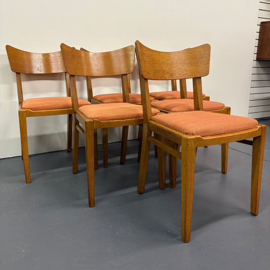 Mid Century Set Of 6 Dining Chairs by G Plan of England