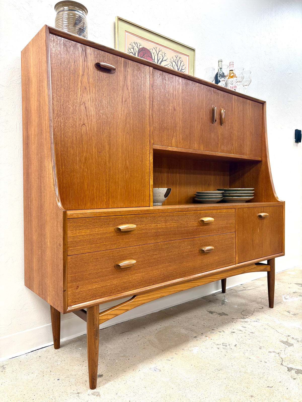 Mid Century Teak Dry Bar By G Plan - England