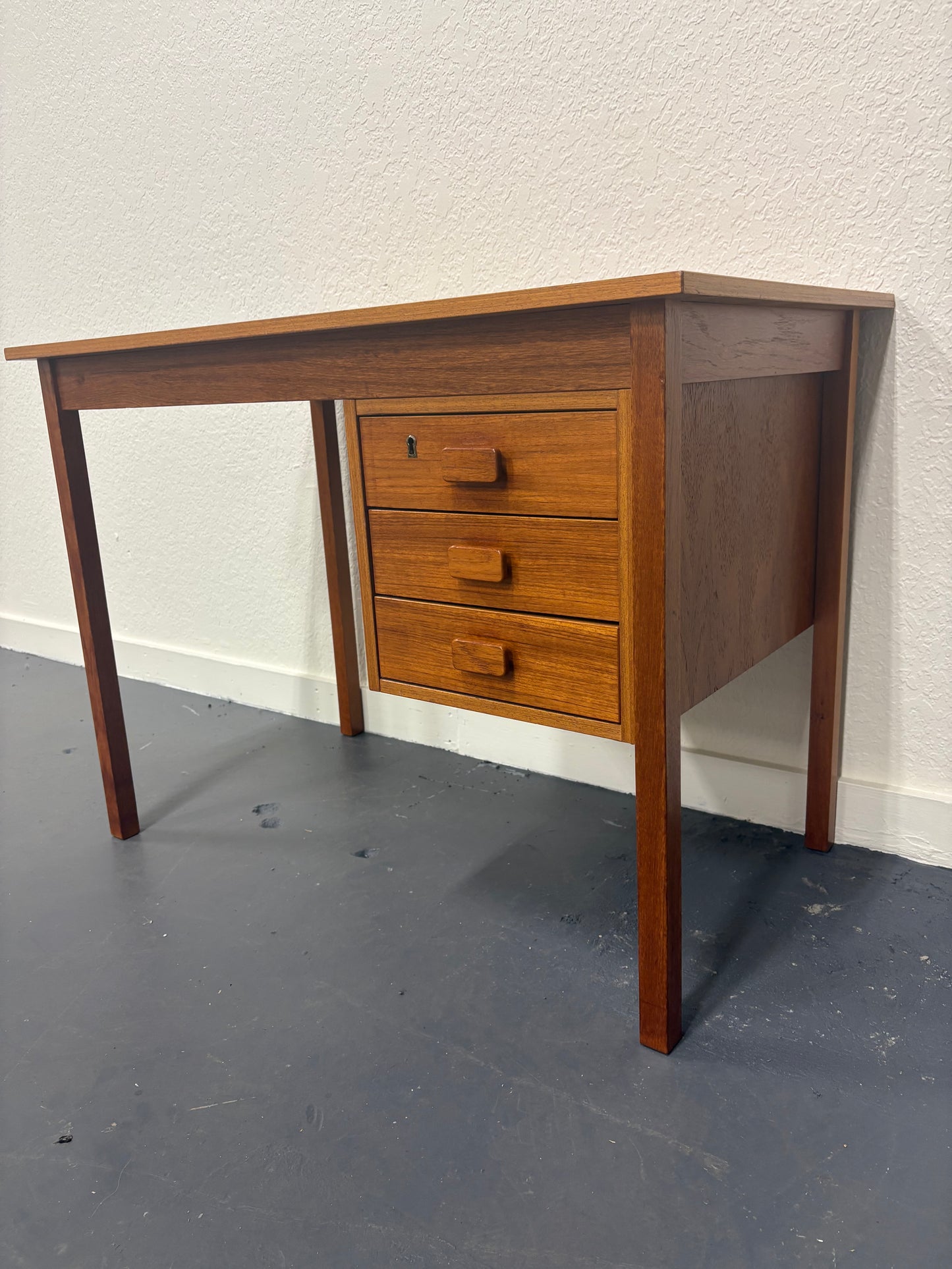 Mid Century Teak Student Desk - England