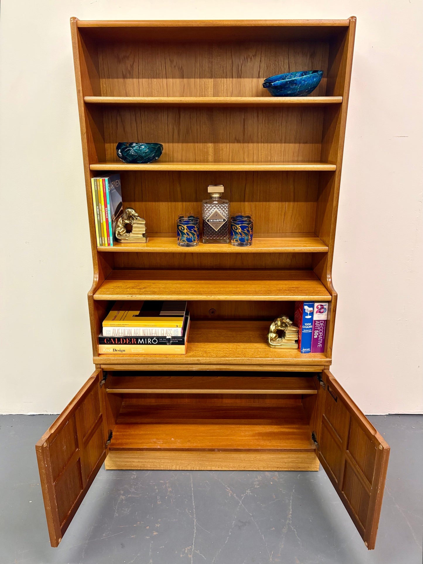 Mid Century Teak Bookcase by Nathan Furniture - England