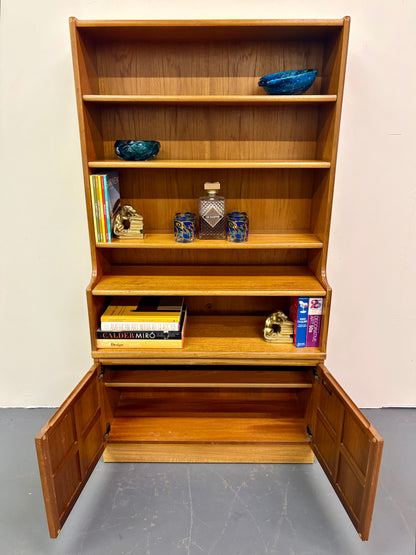 Mid Century Teak Bookcase by Nathan Furniture - England