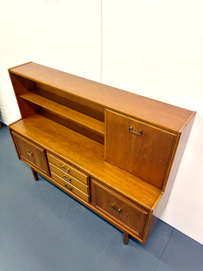 Mid Century Teak Cocktail Bar Imported From England