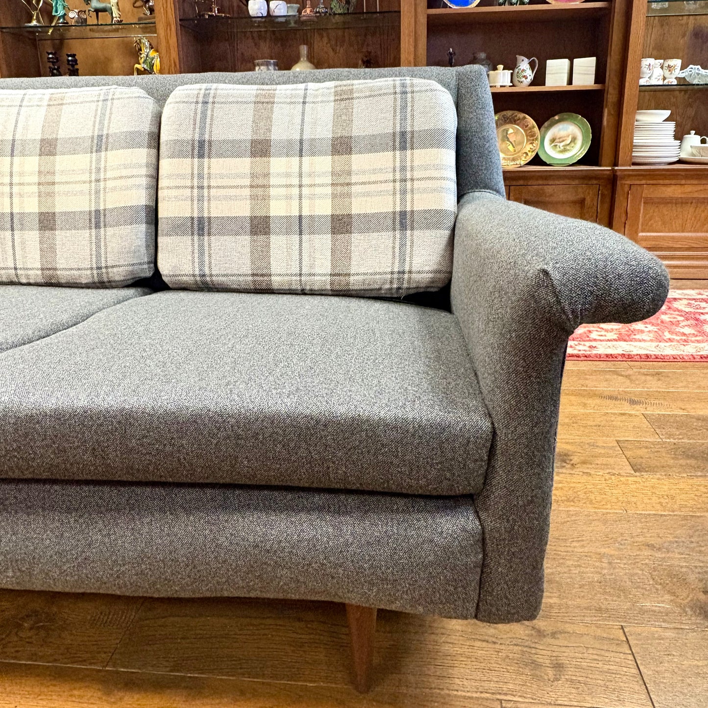 Long Mid Century Danish Sofa by Folke Ohlsson for Dux - Fully Restored