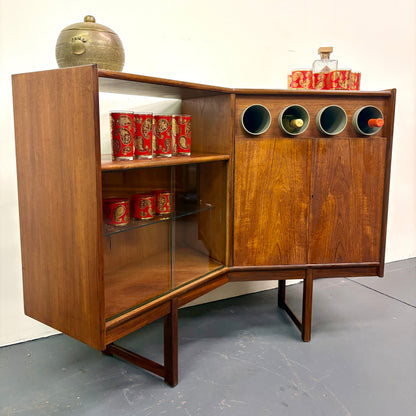Mid Century Teak Dry Bar By Turnidge Of England