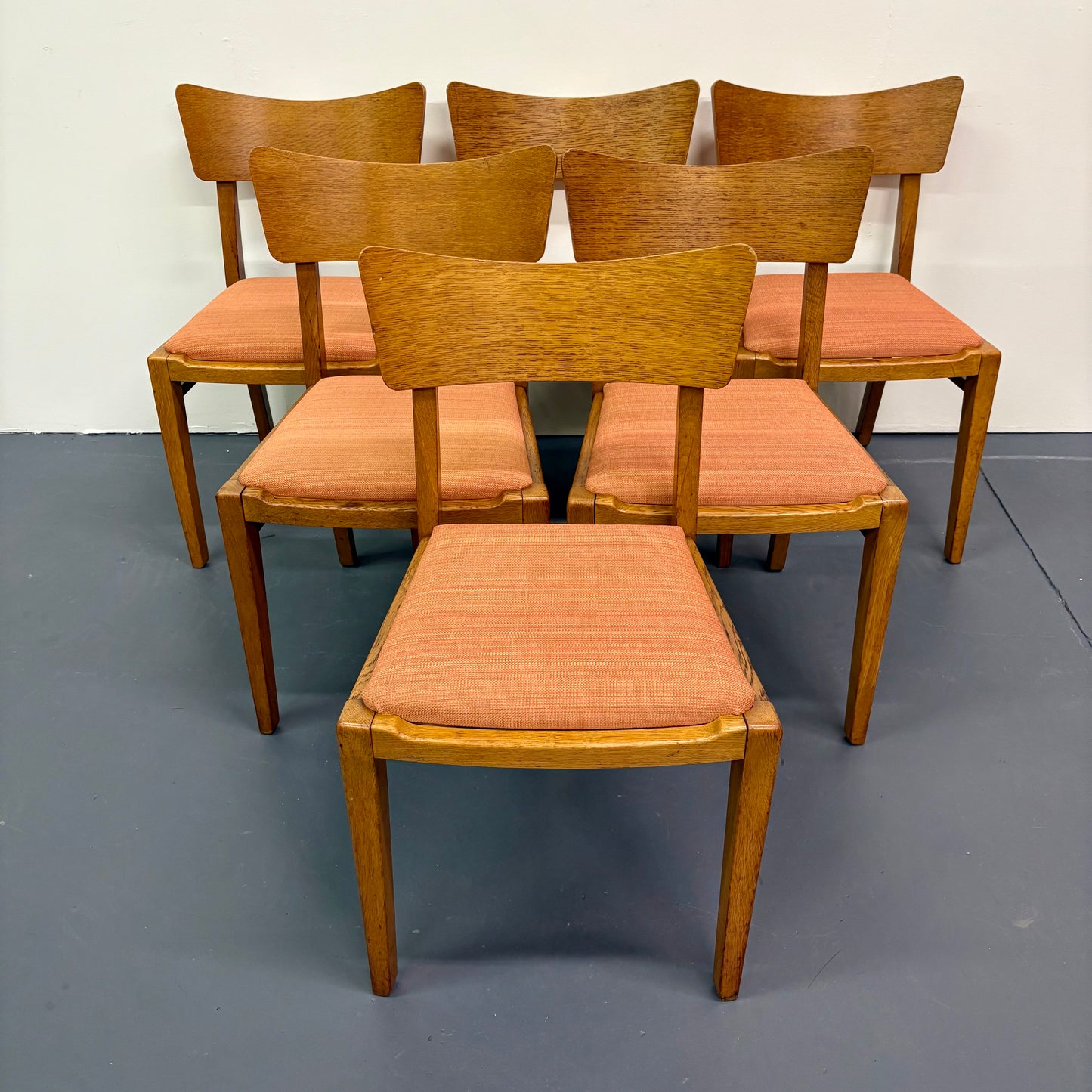 Mid Century Set Of 6 Dining Chairs by G Plan of England