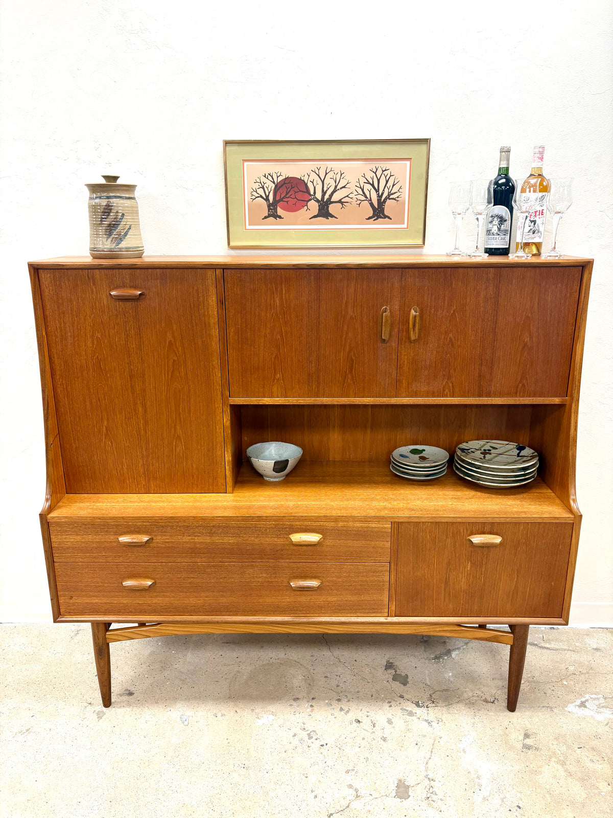 Mid Century Teak Dry Bar By G Plan - England