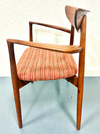 Rare Mid Century Set of 8 Dining Chairs by Harry Ostergaard for Randers - Denmark