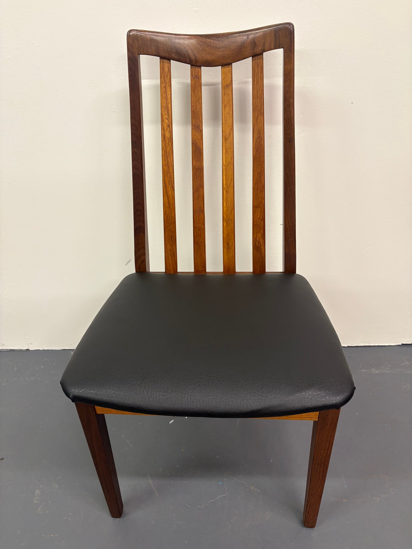 MID CENTURY DINING CHAIRS BY G PLAN - SET OF 6