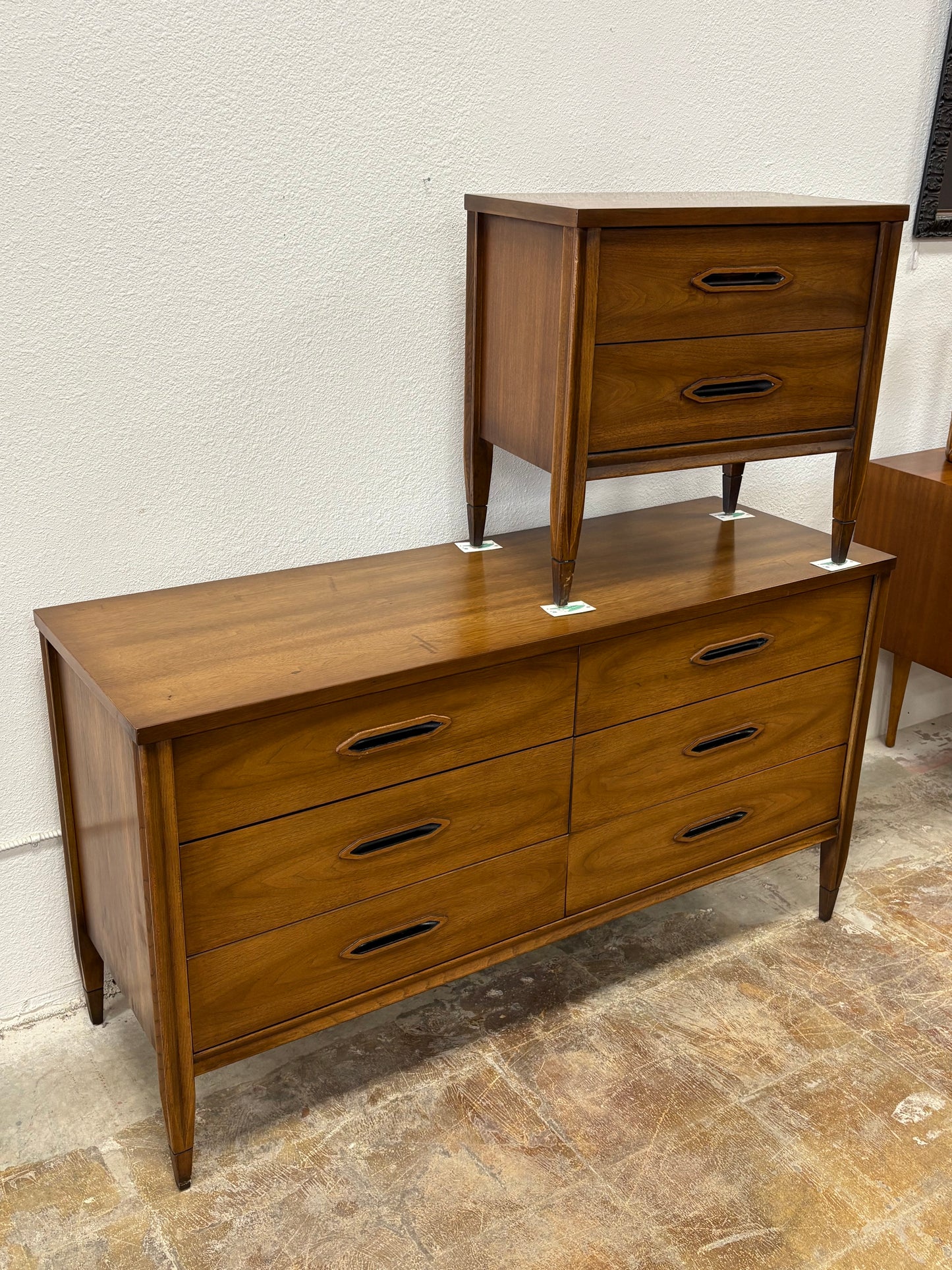 Mid Century Six Drawer Dresser by Hooker Furniture