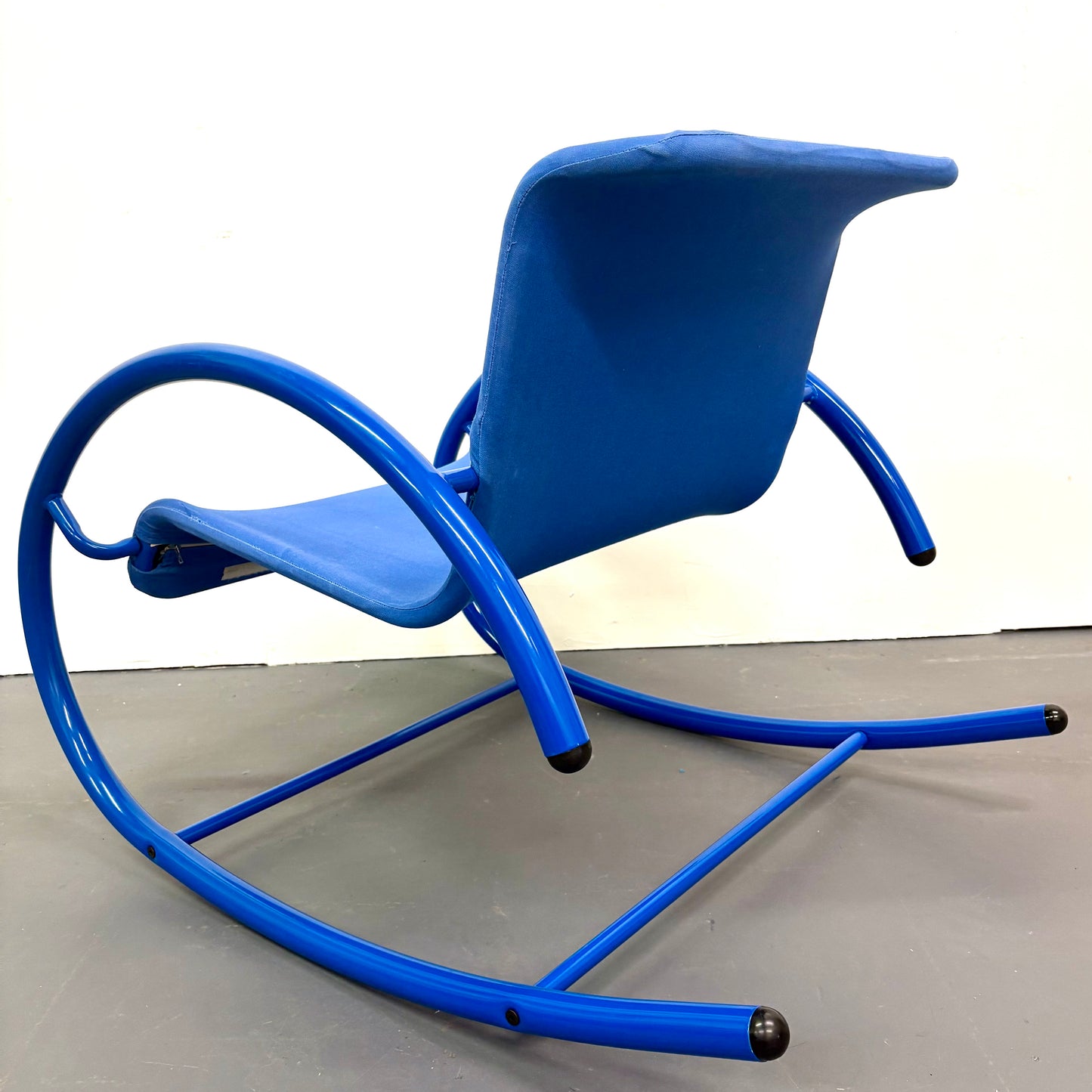 Mid Century Modern Memphis Style Rocking Chair by Amisco - French Canadian