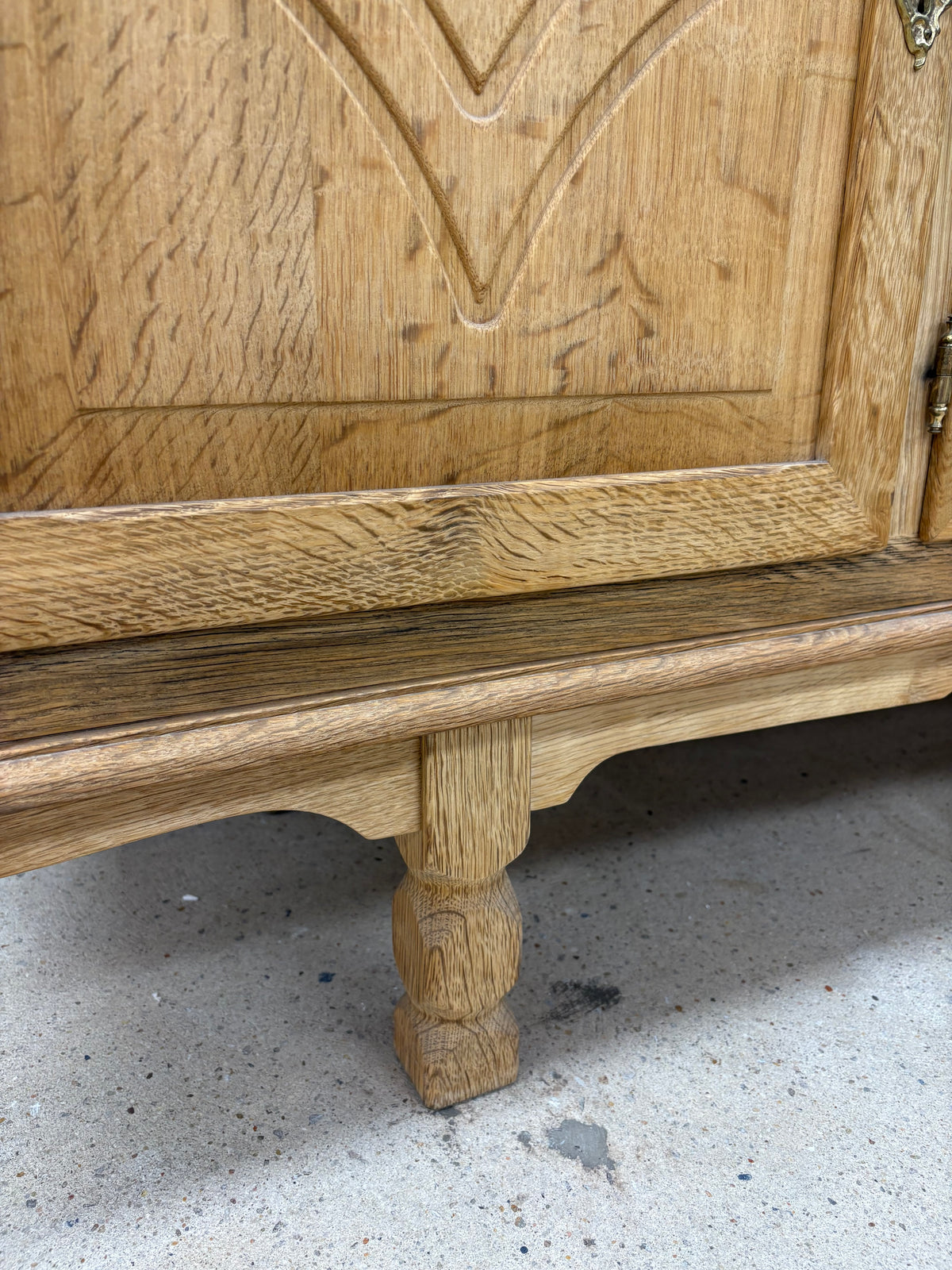 Vintage Mid Century Danish Oak Sideboard/Credenza By H. M. Mobler - Denmark