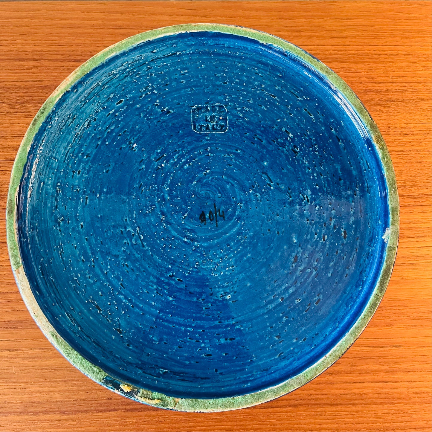LARGE VINTAGE ALDO LONDI FOR ROSENTHAL NETTER CERAMIC BOWL, ITALY