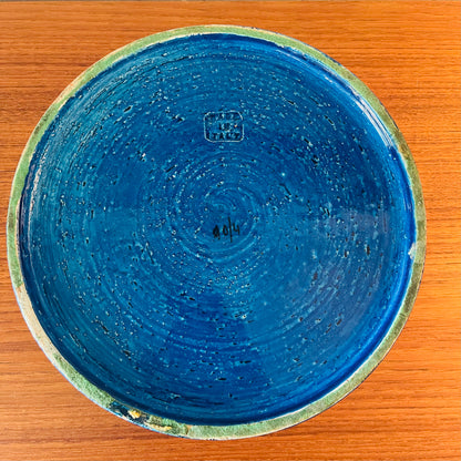 LARGE VINTAGE ALDO LONDI FOR ROSENTHAL NETTER CERAMIC BOWL, ITALY