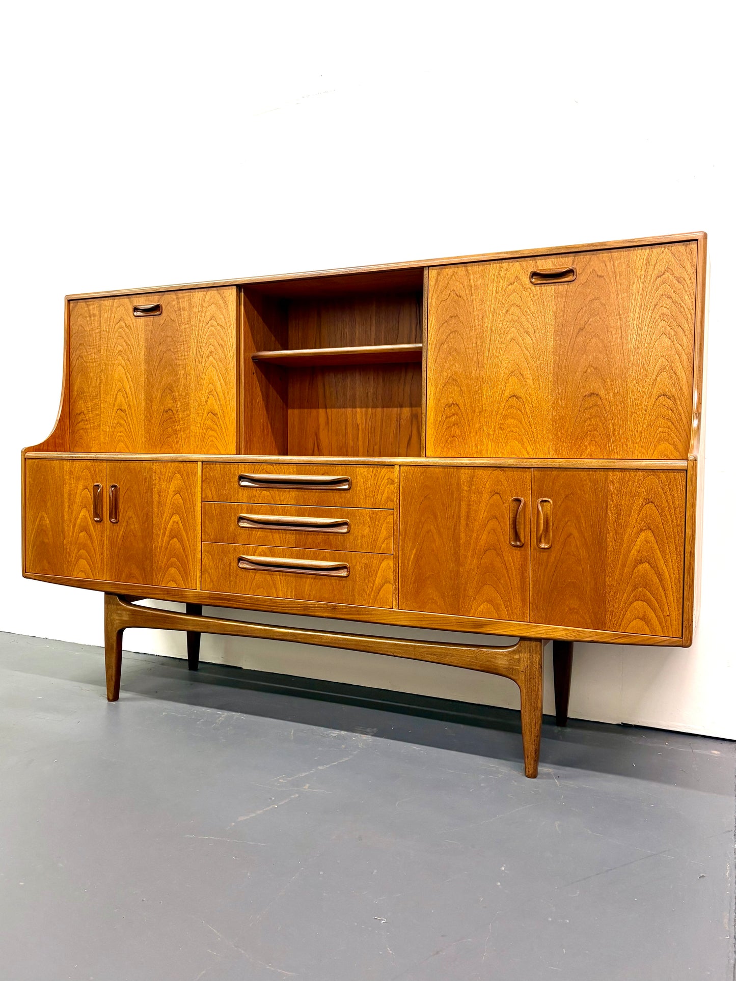 Large Mid Century Teak Dry Bar by G Plan Furniture - England