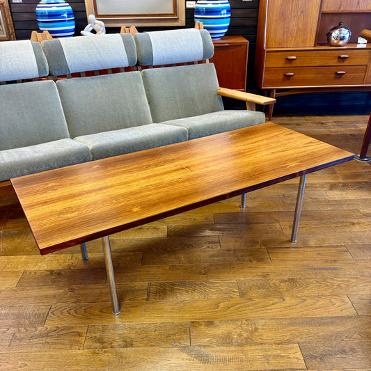 ROSEWOOD COFFEE TABLE BY HANS WEGNER