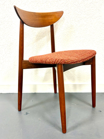 Rare Mid Century Set of 8 Dining Chairs by Harry Ostergaard for Randers - Denmark