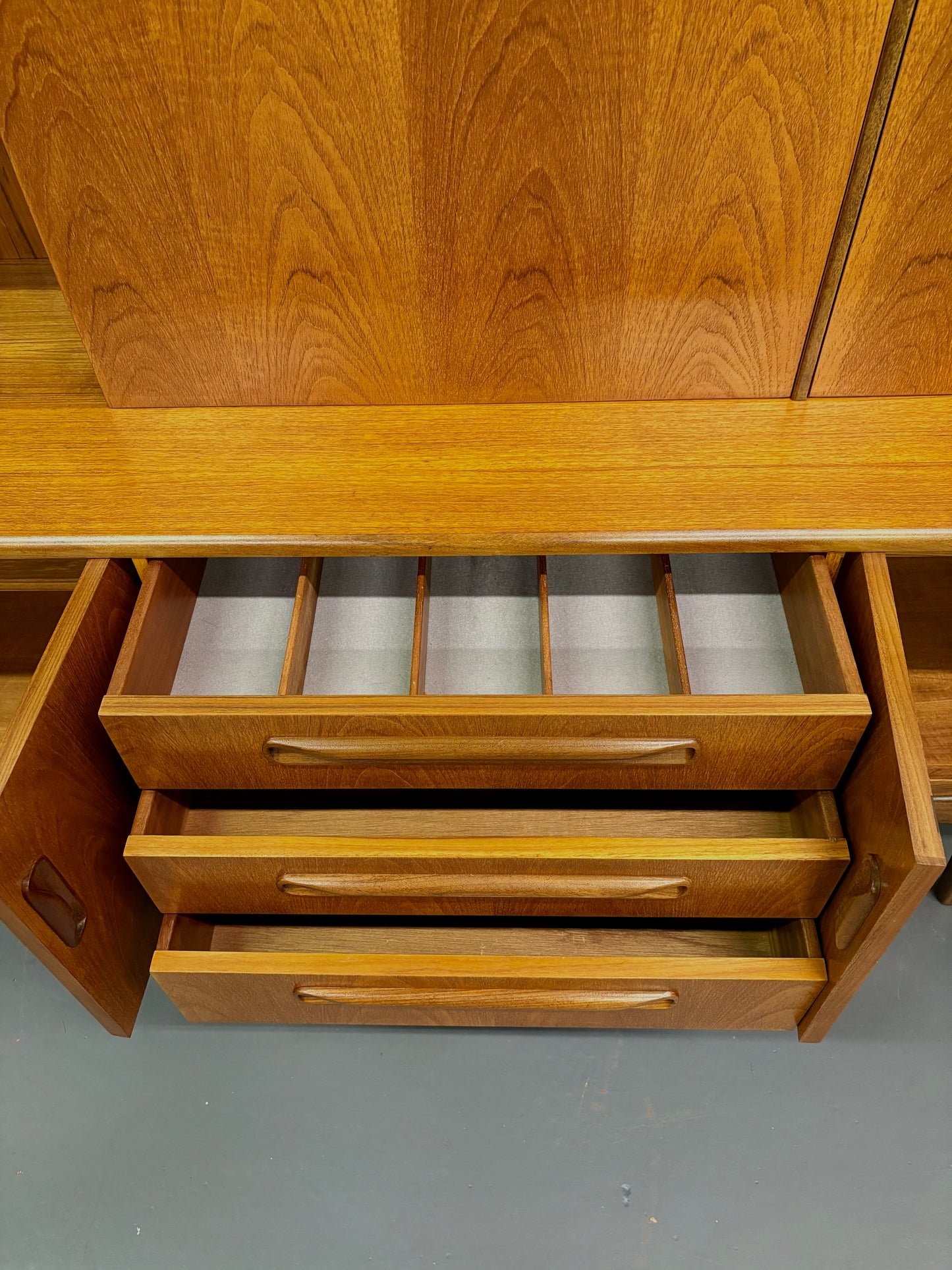 Large Mid Century Teak Dry Bar by G Plan Furniture - England