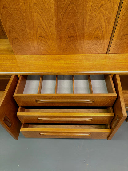 Large Mid Century Teak Dry Bar by G Plan Furniture - England