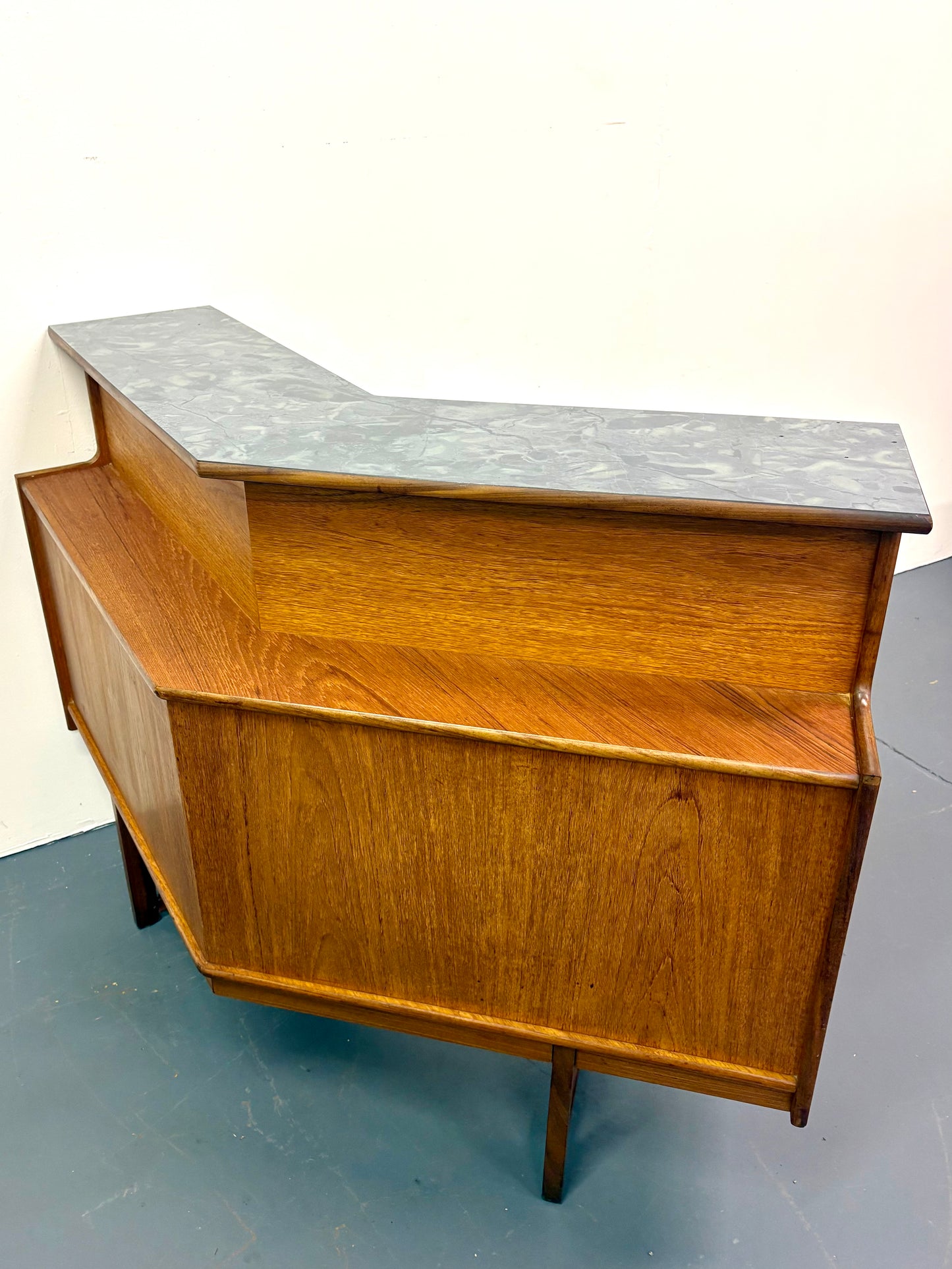 Mid Century Teak Cocktail Bar by Turnidge of England